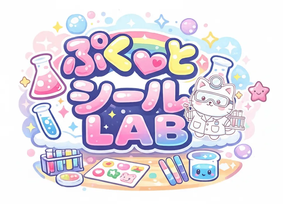 ぷくっとシールLAB